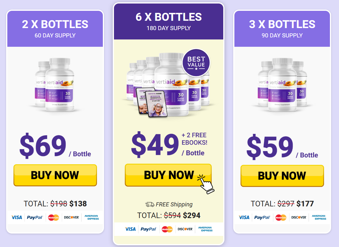 Exclusive VertiAid Discount Package